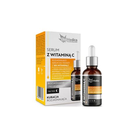 Ekamedica serum z witaminą c 20 ml na noc ekamedica EKAMEDICA