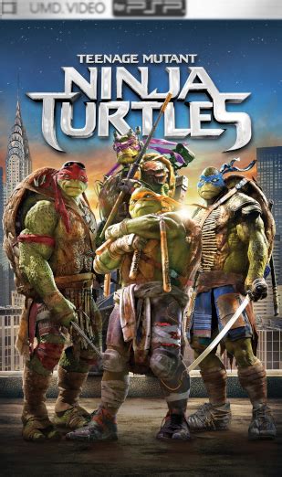 PSP UMD Video MU: TMNT (2014) by MrYoshi1996 on DeviantArt