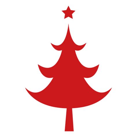 Red Christmas Tree Png And Svg Design For T Shirts