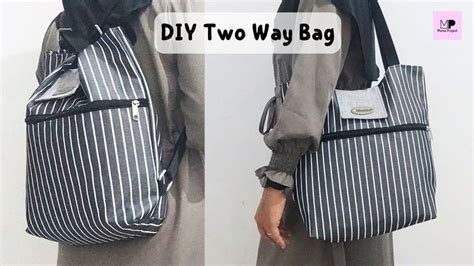 Diy Two Way Bag Sewing Tutorial Diy Two Way Bag In Crossbody