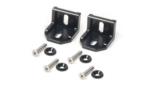 Billet Bumper/Core Support Brackets, Sold in Pairs. Mustangs 79-93