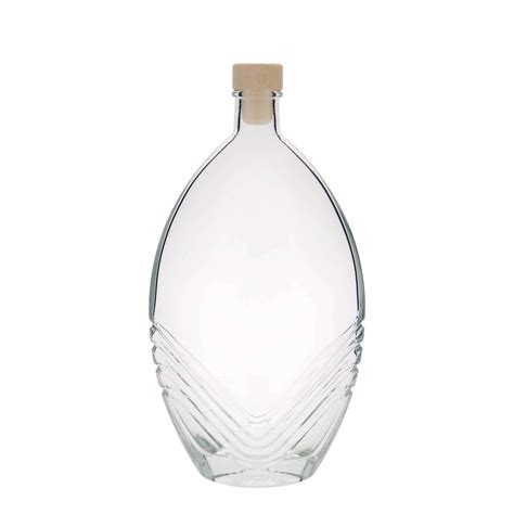 Bouteille En Verre Ml Florence Ovale Bouchage Bouchon