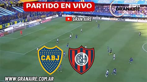 🚨 Boca Vs San Lorenzo En Vivo🚨 Liga Profesional Youtube