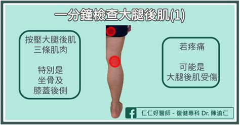 我的大腿拉傷了嗎？復健醫師教你「1分鐘」快速判斷法 Uho優活健康網