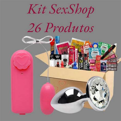 Kit Sex Shop 26 Produtos Vibrador Bullet E Plug Anal Shopee Brasil