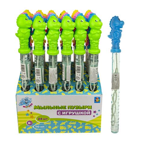 "1TOY" Мы-шарики! Мыльные пузыри колба с игрушкой "Дракоша" 110 Т19900 ...