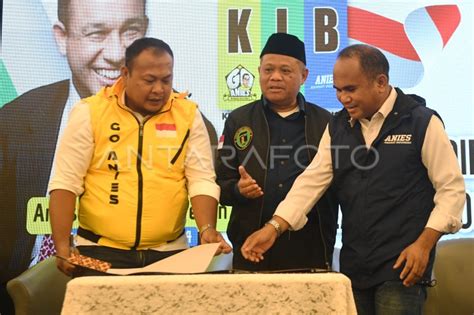 Peluncuran Sekber Relawan Anies Kib Antara Foto