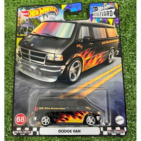 Hot Wheels Boulevard Dodge Van Shopee Malaysia
