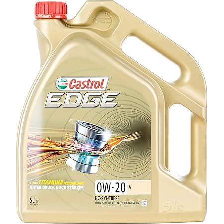 1 Huile moteur CASTROL 15B1B3 EDGE 0W 20 LL IV convient à Amazon fr