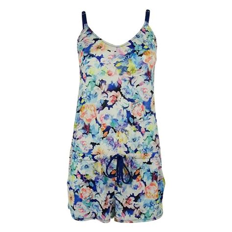 NWT Swimsuit Bikini Cover Up Romper Size L Daydream Multi Multicoloured CF12HCIUDSN