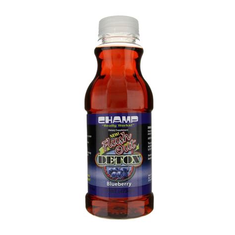 Amazon.com: Champ Flush Out Detox Drink - Blueberry by Champ : Health