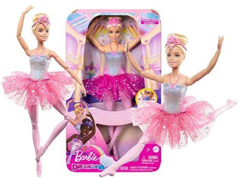 LALKA BARBIE BALETNICA MAGICZNE ŚWIATEŁKA HLC25 | ZABAWKI \ Mattel ...