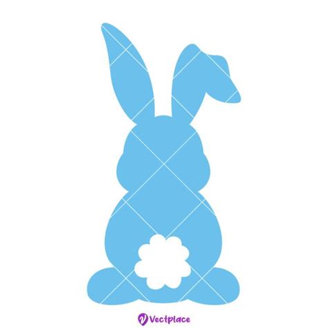 Free Easter Bunny Tail SVG Vectplace