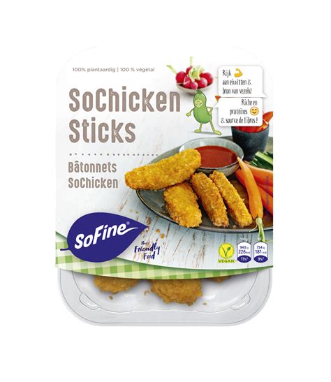 Recept SoChicken Sticks Met Ovengroenten SoFine NL