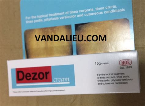DEZO CREAM 15G. CÔNG TY TNHH KINH DOANH TỔNG HỢP HOÀNG DŨNG