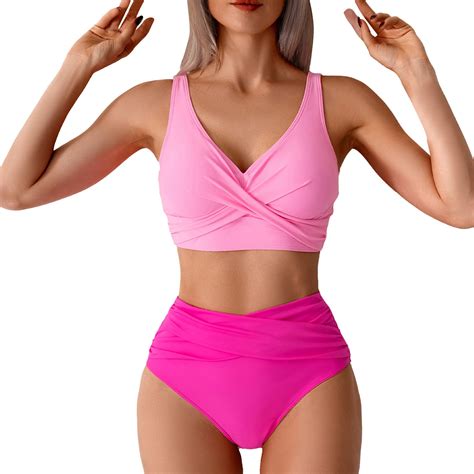 Beai Vintage Swimsuit For Women Womens Bikini Sets High Cut Swimwear For Women Bikini Sexy