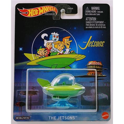 Hot Wheels Rodas Quentes Entretenimento Premium Os Jetsons Carro Modelo De Escala