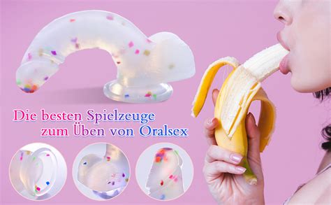 Realistischer Dildo Anal Penis Plug mit Starke Saugnapf für Anfänger sie ihn Humbuzz Jelly