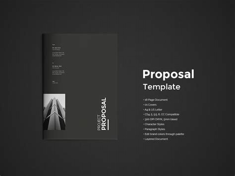 proposal template  images behance