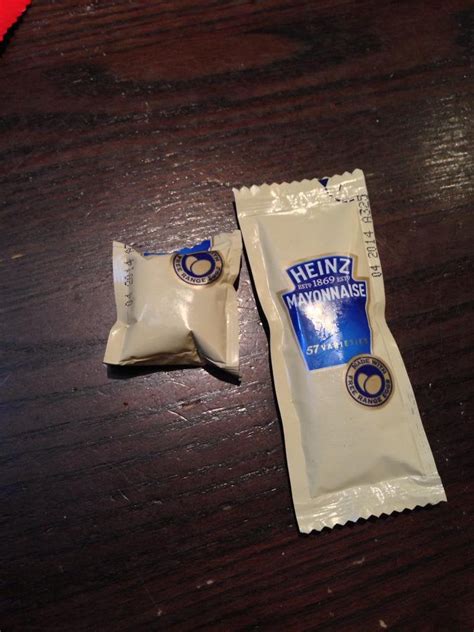The Mayonnaise Packet Was Sealed Too Early Rmildlyinteresting