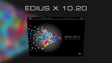 Edius 8 Logo Png Grass Valley Edius X 10 20 Released What S New Cined