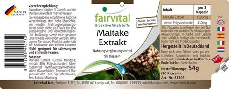 Maitake Extrakt 90 Kapseln Narayana Verlag