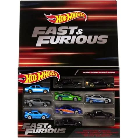 Hot Wheels Fast Furious Pack Exclusive Nissan Skyline Charger New Picclick Uk