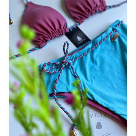 Biquíni cortininha hot pants calcinha cintura alta Elo7