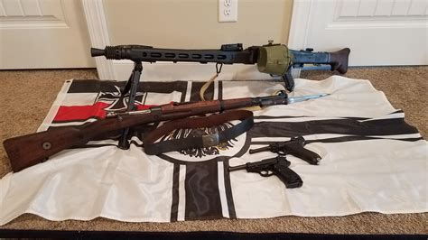 My Ww2 Germany Weapons Stand In Edition Rguns