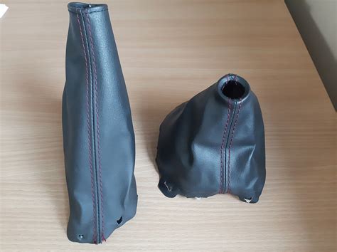 ND Leather Gearstick And Handbrake Gaiters From A Sport Recaro MX 5