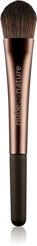 Nude by Nature Liquid Foundation pinceau fond de teint liquide ou crème notino be