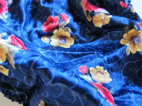 New Vtg Polyester Satin String Bikini Floral Lace Panties Sz S M