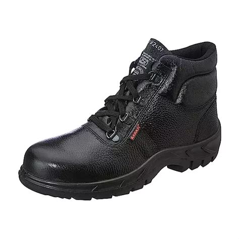 Buy Karam FS26BL FWSNPN PU Single Density Composite Toe Black Leather