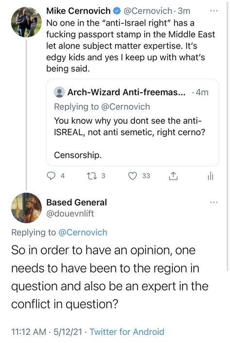 Mike Cernovich on Twitter: "Yes. Literally yes. Imagine thinking this