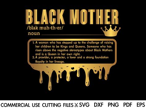 Black Mother Svg Black Queen Svg Black Woman Svg Afro Svg Etsy Uk