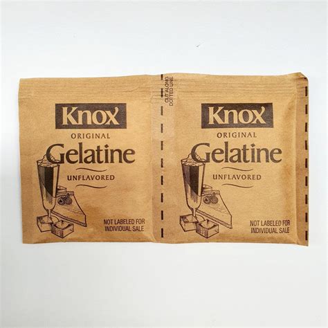 KNOX UNFLAVORED GELATIN (O) – Kitchen Convenience: Ingredients ...