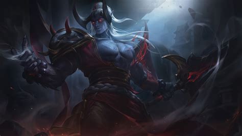 Aatrox Blood Moon Lol League Of Legends Game 4k Pc HD Wallpaper