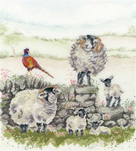 Bothy Threads XHD132 Green Pastures Cross Stitch Kit - JK's Cross ...