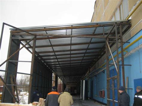 Изготовление навесов и козырьков