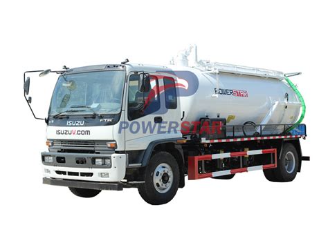 Hot Selling Algeria Isuzu Fecal Suction Truck Jurop Pn D In China