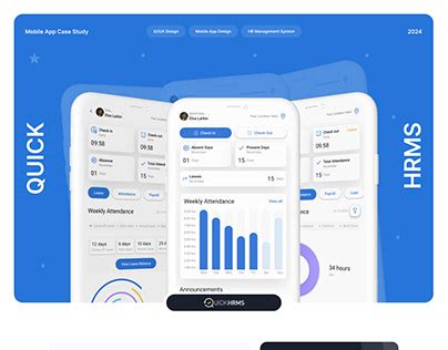 hrms mobile app design figma projects   logos