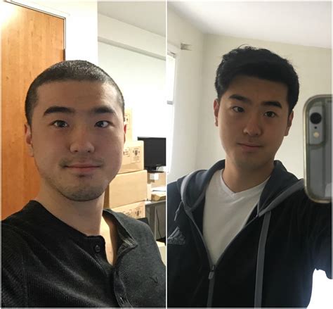 Should I keep buzzcut or waxed hair? : r/Hair