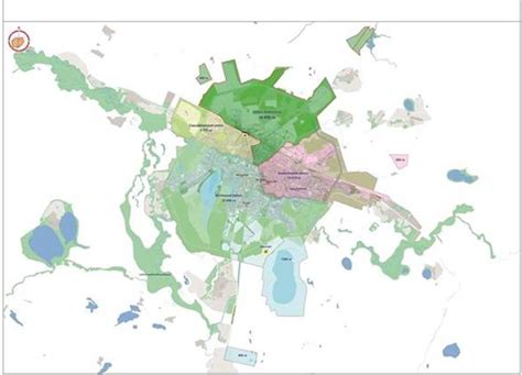 Карта подробная астаны