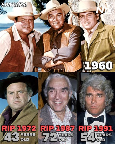 Nostalmania - Dan Blocker, Lorne Greene and Michael Landon in Bonanza