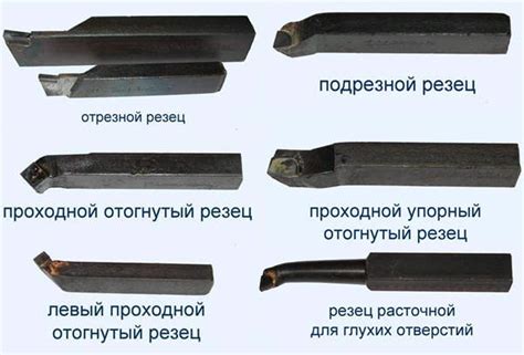 Резец токарный - конструкция и назначение, элементы резца, типы, ГОСТ ...