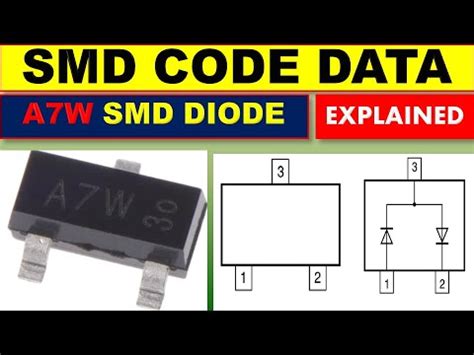 {494} SMD Code A7W Equivalent, How to Find Pinout, Datasheet ...