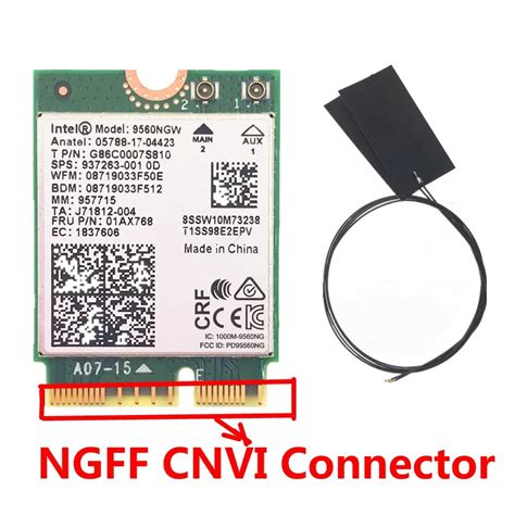 Dual-Band-Wireless-AC-9560-for-Intel-9560NGW-802-11ac-NGFF-CNVI-2-4G-5G ...