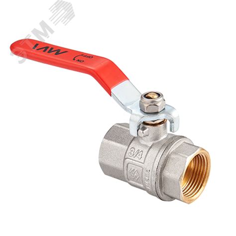 Кран шаровый 1/2' ВВ ручка (BV.511.04) MVI купить цена