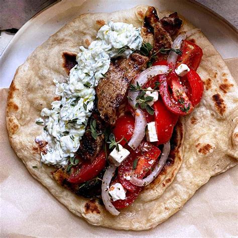 Greek Souvlaki With Pita The Greek Foodie