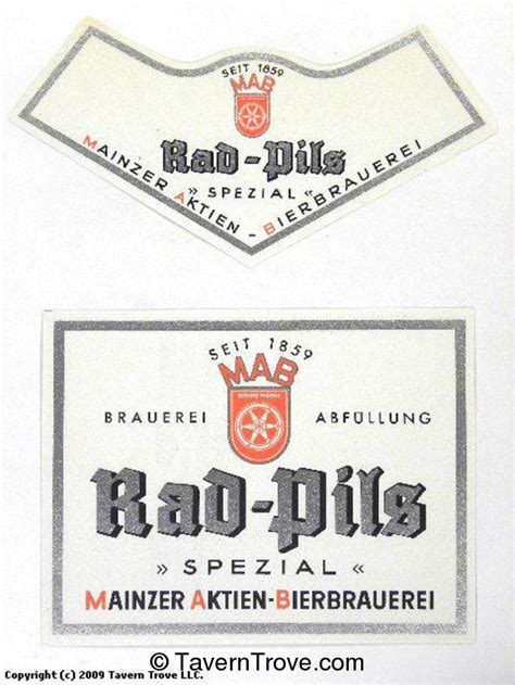 Item #54962 1967 Rad-Pils Spezial Label